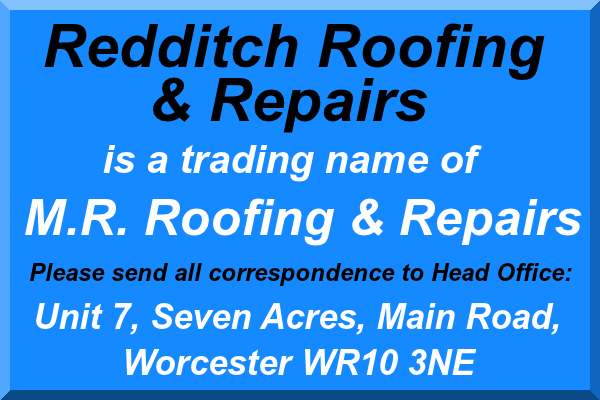 Roofing Redditch Logo and Address